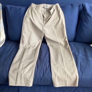 Textured, grey/tan dress pants